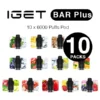 IGET Bar Plus Pod Box Mixed Options [10 PCS]